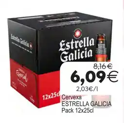 Plenus Supermercados ESTRELLA GALICIA Cervexa oferta