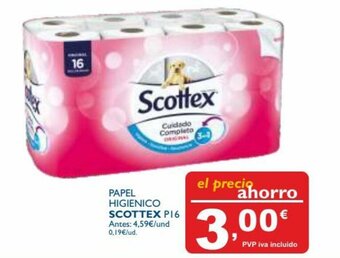Supermercados La Despensa Papel Higienico Scottex P16 oferta
