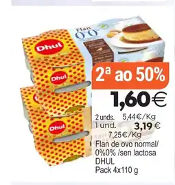 Plenus Supermercados DHUL Flan de ovo normal/ 0%0% /sen lactosa oferta