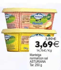 Plenus Supermercados ASTURIANA Manteiga normal/con sal oferta