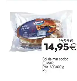Plenus Supermercados ELMAR Boi de mar cocido oferta