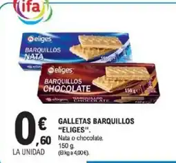 E.Leclerc ELIGES Galletas barquillos oferta