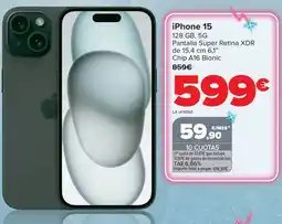 Carrefour iPhone 15 oferta
