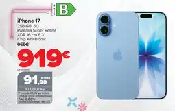 Carrefour iPhone 17 oferta