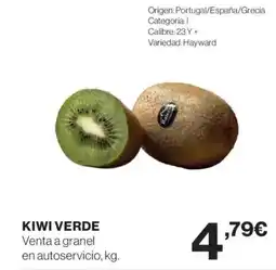 Supercor Kiwi verde oferta
