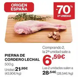 Supercor LECHAL Pierna de cordero oferta