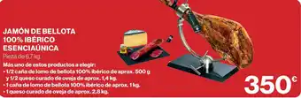Supercor Jamón de bellota 100% ibérico esenciaúnica oferta