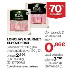 Supercor ELPOZO 1954 Lonchas gourmet oferta