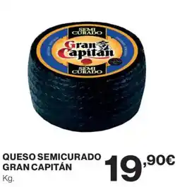 Supercor GRAN CAPITÁN Queso semicurado oferta