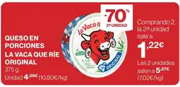 Supercor LA VACA QUE RÍE Queso en porciones oferta