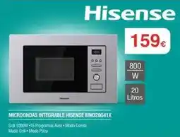 Milar Hisense - microondas integrable bim320g41x oferta