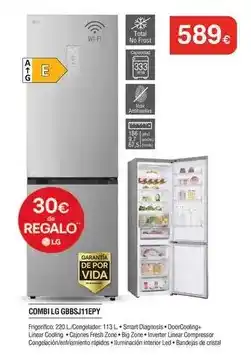 Milar Lg - combi gbbs11epy oferta