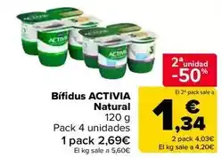 Carrefour Market Activia - bifidus natural oferta