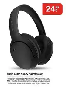 Milar Energy sistem - auriculares sistem 501052 oferta