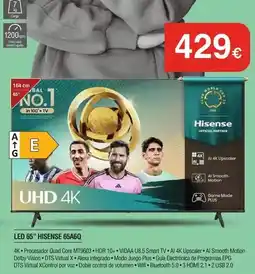 Milar Hisense - led 65 65a6o oferta