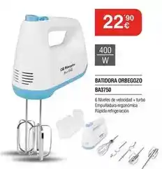 Milar Orbegozo - batidora ba3750 oferta