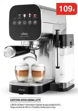 Milar Ufesa - cafetera sienna oferta