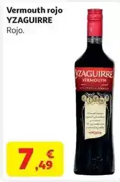 Alcampo Vermouth blanco yzaguirre 1 l oferta