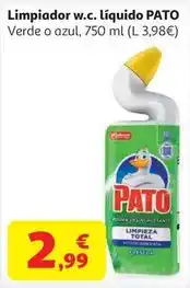 Alcampo Limpiador wc liquido azul pato 750 ml oferta