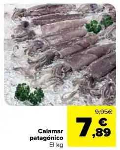 Carrefour Calamar patagonico oferta