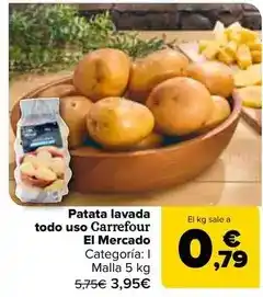 Carrefour Market Carrefour el mercado - patata lavada todo uso oferta