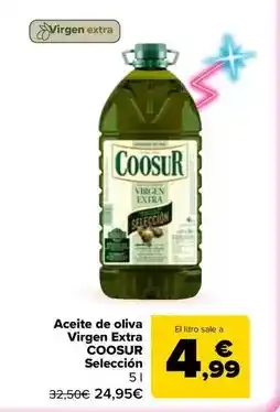 Carrefour Market Coosur - aceite de oliva virgen extra seleccion oferta
