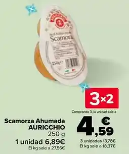 Carrefour Auricchio - scamorza ahumada oferta