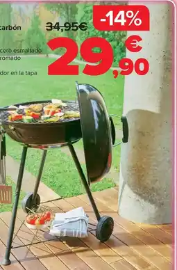 Carrefour Barbacoa de carbon new cadix oferta