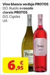 Alcampo Vino rosado clarete protos do ribera 75cl oferta