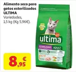 Alcampo Al.gato seco esterilizado pollo ultima 1,5 kg oferta