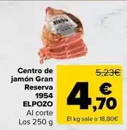 Carrefour Elpozo - centro de jamon gran reserva 1954 oferta