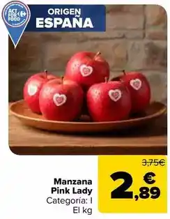Carrefour Manzana pink lady oferta