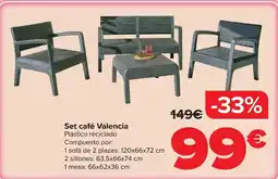 Carrefour Set cafe valencia oferta