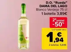 Carrefour Market Dama del lago - d.o. rueda oferta