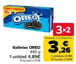 Carrefour Oreo - galletas oferta