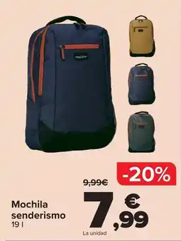 Carrefour Mochila senderismo oferta
