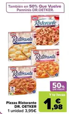 Carrefour Dr oetker - pizzas ristorante oferta