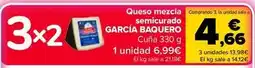 Carrefour García baquero - queso mezcla semicurado oferta