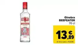 Carrefour Beefeater - ginebra oferta