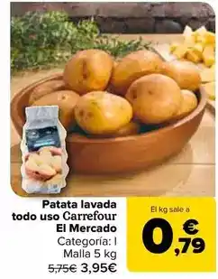 Carrefour Carrefour - patata lavada todo uso oferta