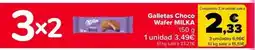 Carrefour Milka - galletas choco wafer oferta