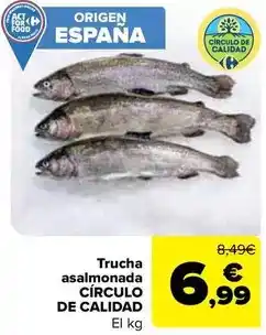 Carrefour Círculo de calidad - trucha asalmonada oferta