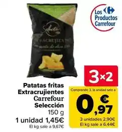 Carrefour Carrefour seleccion - patatas fritas extracrujientes oferta