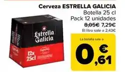 Carrefour Market Estrella galicia - cerveza oferta