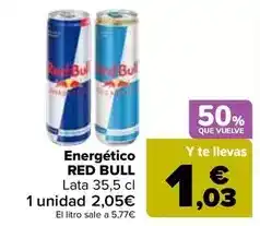Carrefour Red bull - energético oferta