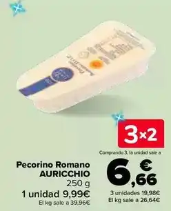 Carrefour Auricchio - pecorino romano oferta