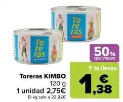 Carrefour Kimbo - toreras oferta
