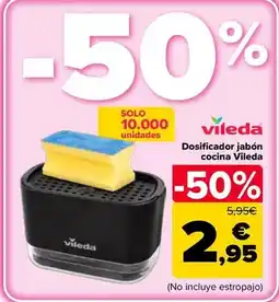 Carrefour Vileda - dosificador jabon cocina oferta