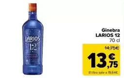 Carrefour Larios - ginebra 12 oferta