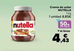 Carrefour Nutella - crema de untar oferta